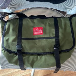 Used Manhattan Portage Messenger Bag in Olive